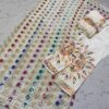 Chanderi_cotton_kurti_with_chikankari_work