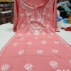 Rayon_gala_buti_kurti_ghaspatti_embroidery_with_chikankari_work