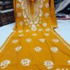 Rayon_gala_buti_kurti_ghaspatti_embroidery_with_chikankari_work