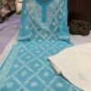 Georgette_kangan_jaal_kurti_with_chikankari_work