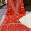 Georgette_bell_sleeves_kurti_with_chikankari_work
