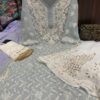 Georgette_Patti_jaal_kurti_with_chikankari_work