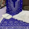 Georgette_rose_bell_sleeves_kurti_with_mirror_and_chikankari_work