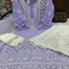 Georgette_rose_bell_sleeves_kurti_with_mirror_and_chikankari_work