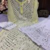 Georgette_mirror_work_kurti_with_chikankari_work
