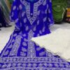 Georgette_umbrella_sleeves_kurti_with_pearl_and_chikanari_work