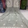 Modal_cotton_gown_with_chikankari_work