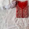 Cotton_qureshia_button_kurti_with_chikankari_work