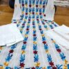 Georgette_all_over_anarkali_kurti_with_chikankari_work