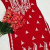Rayon_gala_buti_kurti_with_chikanari_work
