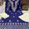 Georgette_Mahi_daman_kurti_with_chikanari_work