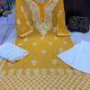 Georgette_Mahi_daman_kurti_with_chikanari_work