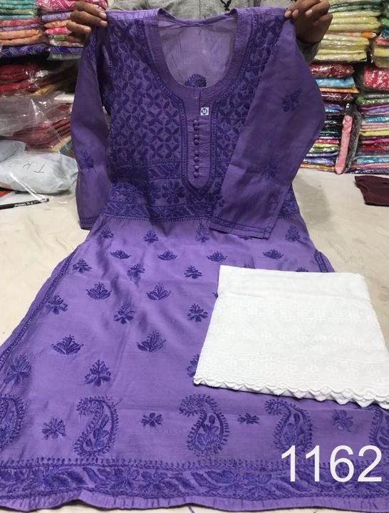 Chanderi_cotton_kurti_with_hakoba_plazo_with_chikankari_work