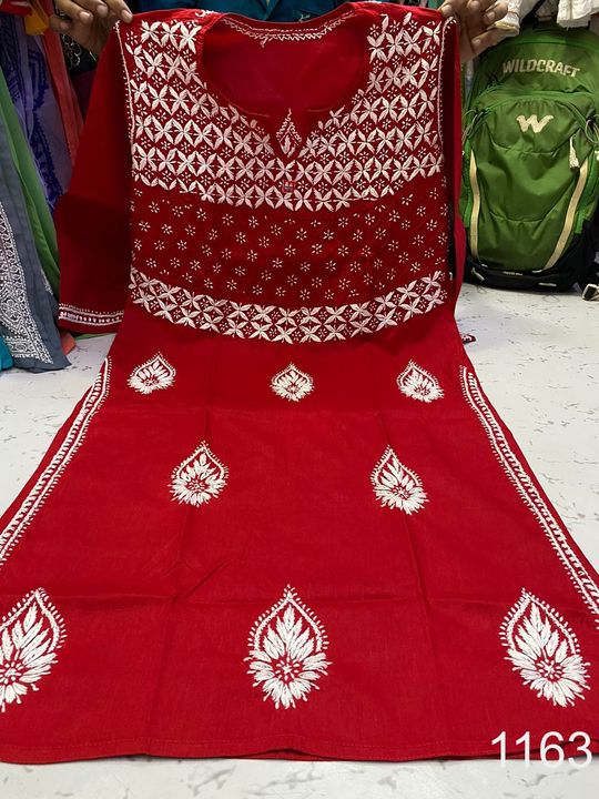 Cotton_gala_pintex_kurti_with_chikankari_work