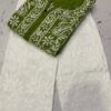 Rayon_gala_buti_kurti_chikankari_work