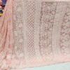Georgette_half_jaal_saree_chikankari_work