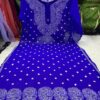 Georgette_rose_keel_kurti_with_chikankari_work