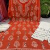 Georgette_kurti_with_mirror_chikankari_work