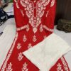 Modal_cotton_kurti__plazo_set_with_chikankari_work