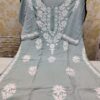 Ghaas_Patti_Work_Rayon_kurti_Set_with_chikankari_work