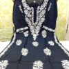Ghaas_Patti_Work_Rayon_kurti_Set_with_chikankari_work