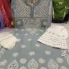 Georgette_kurti_with_mirror_and_chikankari_work