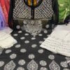 Georgette_kurti_with_mirror_and_chikankari_work