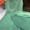 Georgette_kurti_with_Sharara_dye_set