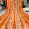 Georgette_back_panel_anarkali_kurti_with_chikankari_work