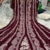 Georgette_back_panel_anarkali_kurti_with_chikankari_work