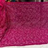 Georgette_tepachi_saree_&_blouse_with_chikankari_work