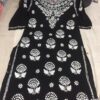 Modal_cotton_rose_kurti_with_chikankari_work