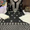 Georgette_Mahi_daman_kurti_with_chikankari_work