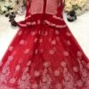Georgette_bell_sleeves_gown__kurti_with_chikankari_work