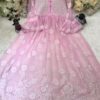 Georgette_bell_sleeves_gown__kurti_with_chikankari_work