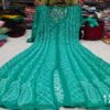 Georgette_front_open_anarkali_kurti_with_chikankari_work