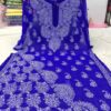Georgette_side_jhaad_kurti_with_chikankari_work
