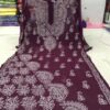 Georgette_side_jhaad_kurti_with_chikankari_work