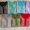 Georgette_gala_buti_kurti_with_gota_and_chikankari_work