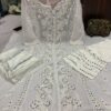 Georgette_a_line_kurti_with_mirror_nd_chikankari_work