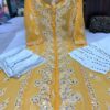 Georgette_a_line_kurti_with_mirror_nd_chikankari_work
