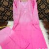 Cotton_ombre_dye_kurti_with_plazo__with_mukesh_and_chikankari_work