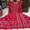 Georgette_panel_angrakha_kurti_with_chikankari_work