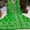 Georgette_panel_angrakha_kurti_with_chikankari_work