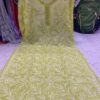 Georgette_tepachi_jaal_kurti_with_chikankari_work