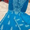 Exclusive_Lucknowi_chikankari_soft_Rayon_kurti_&_plazo_set
