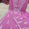 Exclusive_Lucknowi_chikankari_soft_Rayon_kurti_&_plazo_set