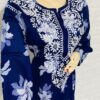Mul_Mul_cotton_printed_kurti_with_chikankari_work