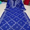 Georgette_kurti_with_chikankari_work