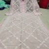 Georgette_kurti_with_chikankari_work